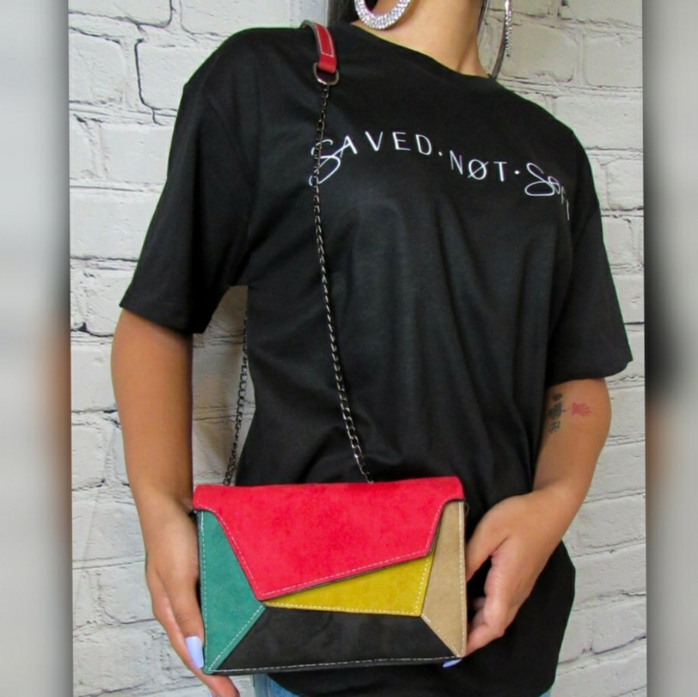Color Block Handbag - Picture 2 of 3